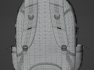 Backpack HAKKI 3D Modell