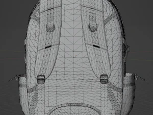 Backpack HAKKI 3D Model