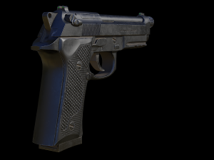 Beretta M9A3 Model 3D
