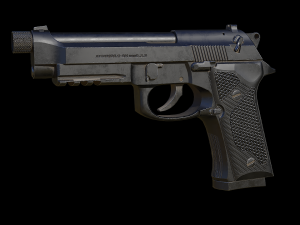 Beretta M9A3 3D मॉडल