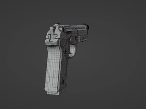Beretta M9A3 3D Model