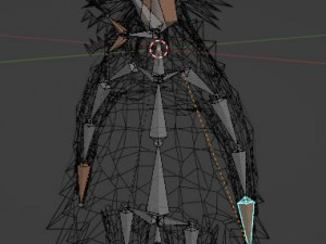 LowPoly Model Character For Game And Others 3D Model