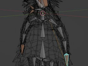 LowPoly Model Character For Game And Others 3D Model