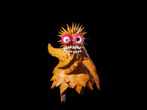 LowPoly Model Character For Game And Others 3D Model