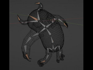 LowPoly Model Character For Game And Others 3D Model