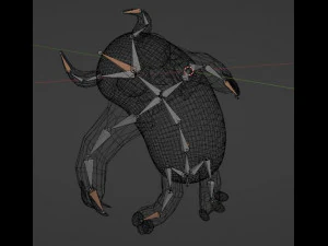LowPoly Model Character For Game And Others 3D Model