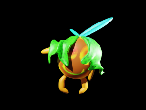 LowPoly Model Character For Game And Others Modèle 3D