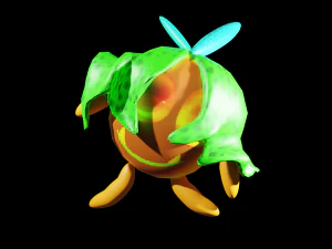 LowPoly Model Character For Game And Others 3D Model