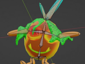 LowPoly Model Character For Game And Others Modèle 3D