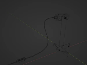 Candeeiro de mesa IKEA FLOTTILJ Modelo 3D