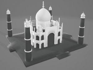 Taj Mahal Model 3D