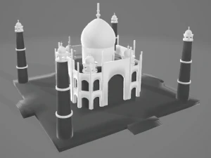 泰姬陵 3D 模型
