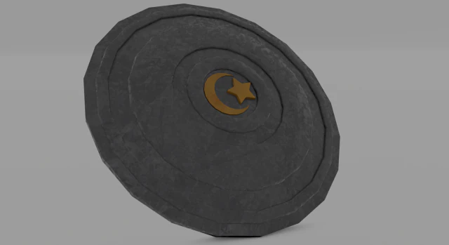 Щит 3D Модель .c4d .max .obj .3ds .fbx .stl .blend 