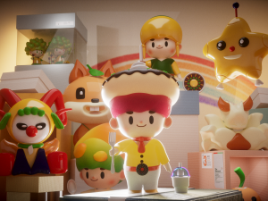 This adorable Cinema4D file features a charming IP character brought to life with meticulous design 3D 模型