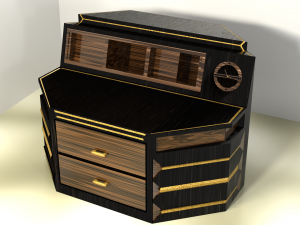 Dressing table 3D Model