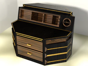 Туалетный столик 3D Модель