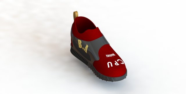 Shoes 3D 模型 .c4d .max .obj .3ds .fbx .stl .blend