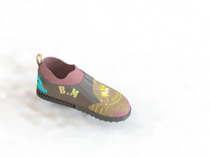 Custom shoes 3D Model