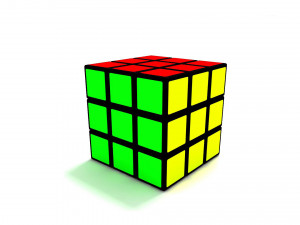 Rubik Cube 3D मॉडल
