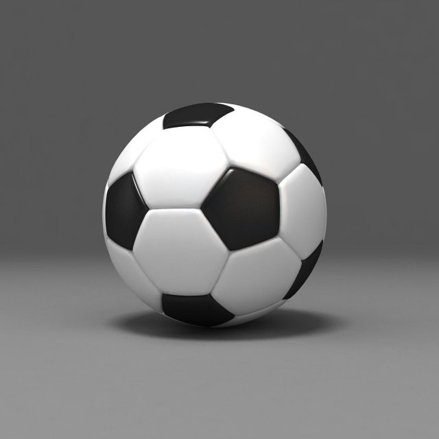 Football 3Dモデル .c4d .max .obj .3ds .fbx .stl .blend 