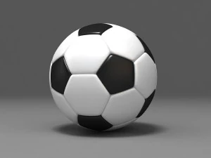 Football 3D Model