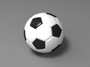 Football 3D Model