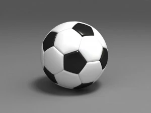 Football 3D Model