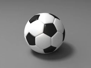 Football 3D Model