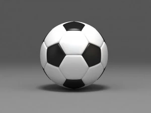 Football 3D Model
