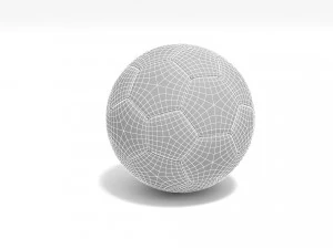 Football 3D Model