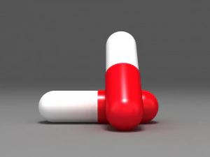 Capsule 3D Model