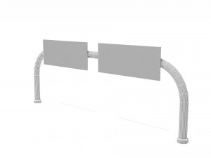 Highway Road Sign 3D Model