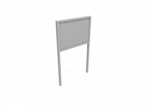 School white board Modelo 3D