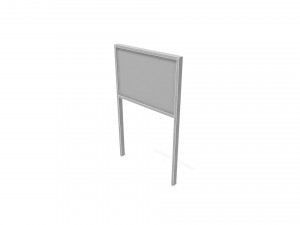 School white board Modelo 3D