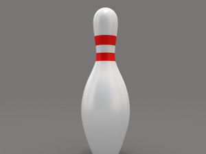 Bowling pin 3D 모델