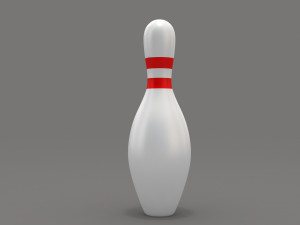 Bowling pin 3D Model