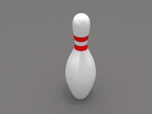 Bowling pin 3D Model