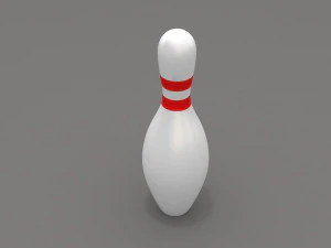 Bowling pin 3D Model