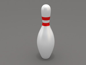 Bowling pin 3D Model