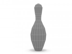 Bowling pin 3D Model