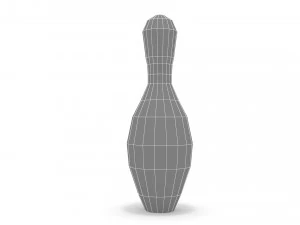 Bowling pin 3D Model