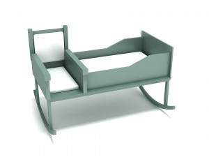 Baby Rocking Chair 3D Model