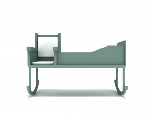 Baby Rocking Chair 3D Model