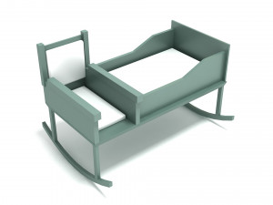 Baby Rocking Chair 3D Model