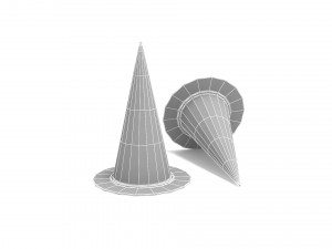 Traffic cones Modelo 3D
