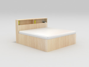 Modern bed 3D Model
