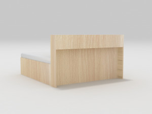 Modern bed 3D Model