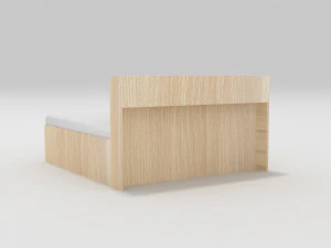 Nowoczesne ł&oacute;żko Model 3D