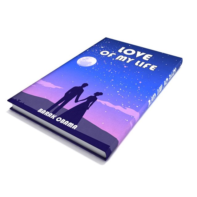 Book low poly Model 3D .c4d .max .obj .3ds .fbx .stl .blend 