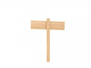 Wooden Signboard 3D Model